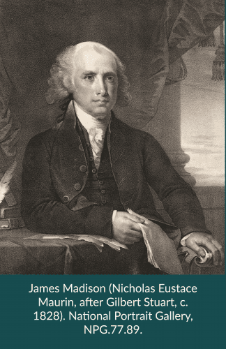 James Madison designed the Virginia Plan for the Constitution but accepted a compromise between proportional and state representation.