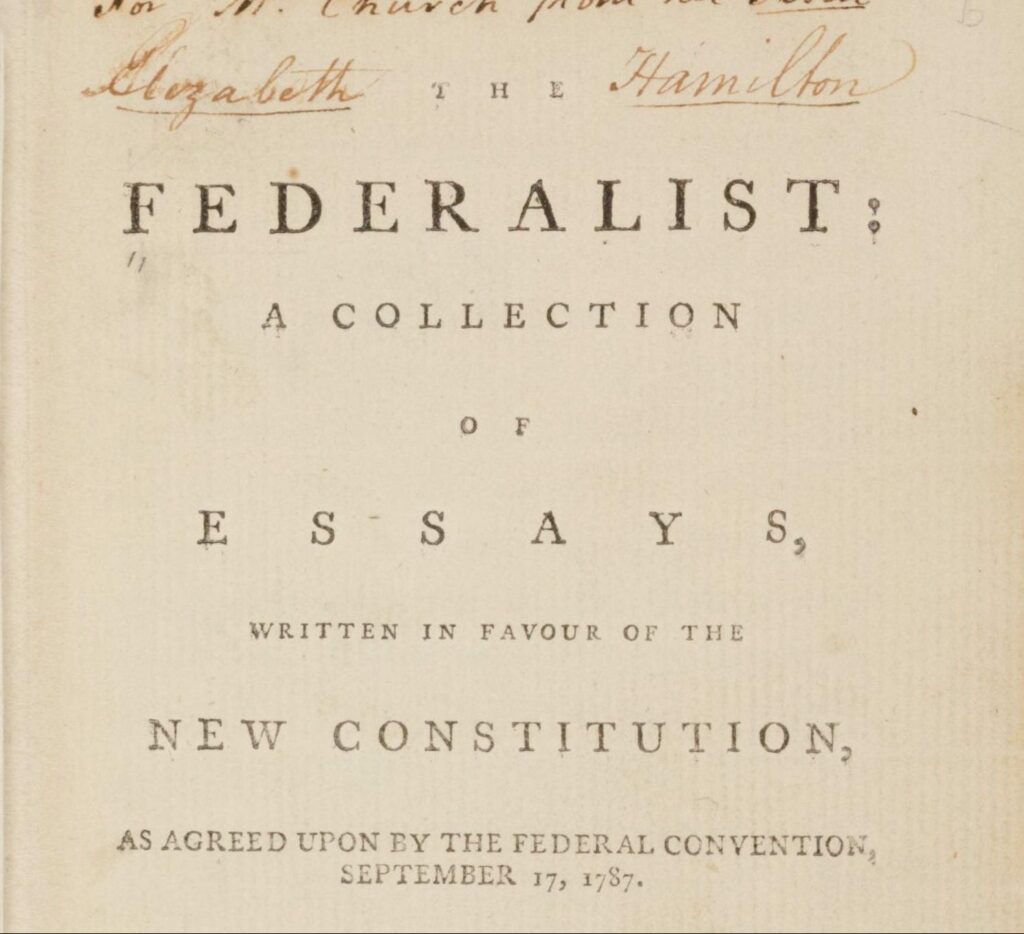 what is the thesis of federalist 10