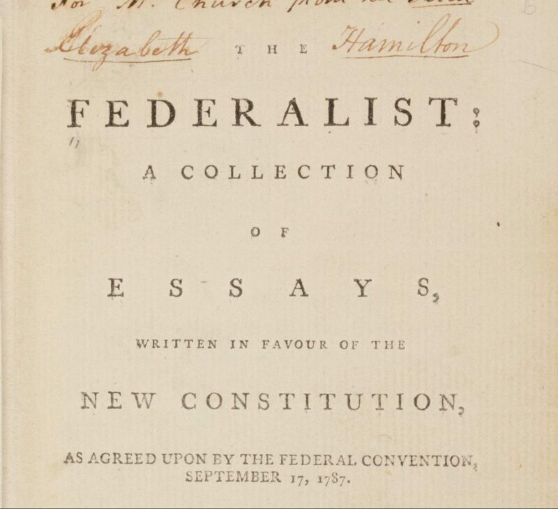 What Is Federalist 10 About