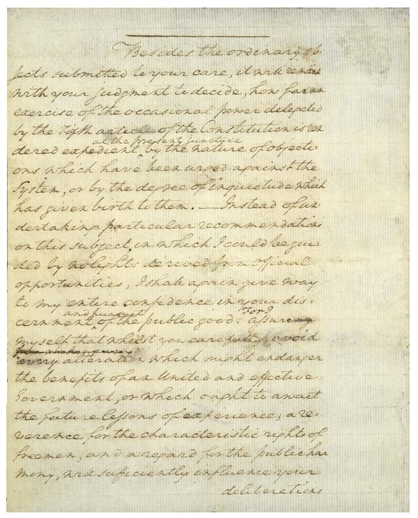 First Inaugural Address (Excerpt)