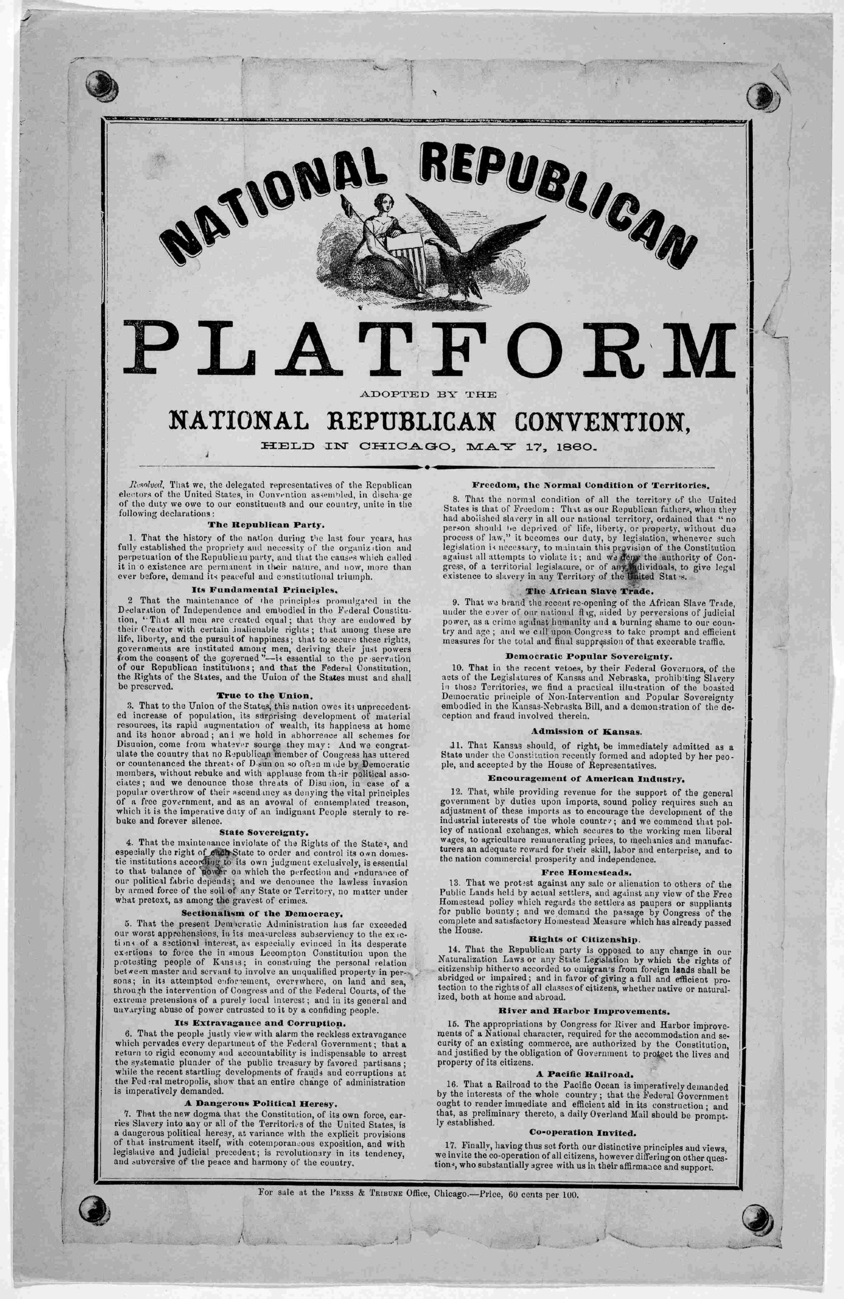 platform in politics definition