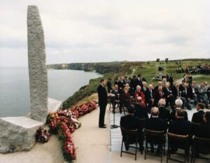 Reagan Commemorates D-Day