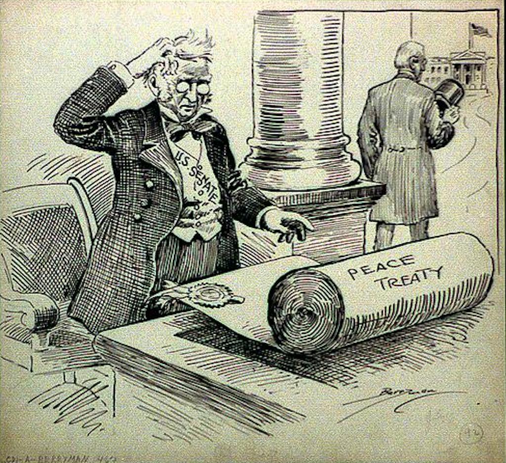 Wilson s Failure The Treaty Of Versailles Teaching American History