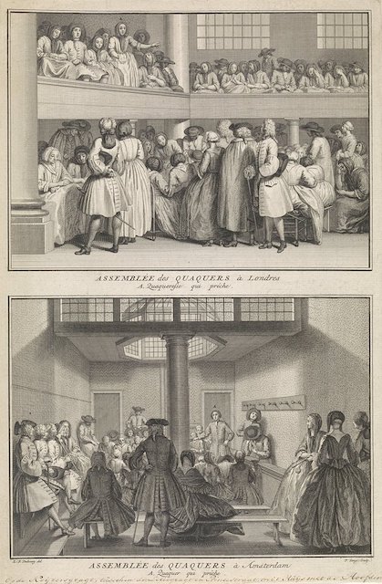 Quaker Meeting Houses in London and Amsterdam
