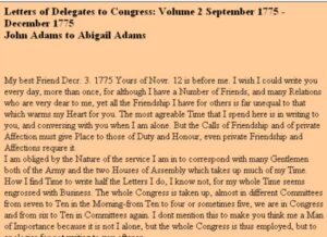 Summer MAHG course on Adams Family Shows the American Republic Becoming an Industrial Democracy