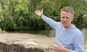 Larry Dorenkamp, 2022 MAHG graduate, 2023-24 Fulbright Teaching Fellow