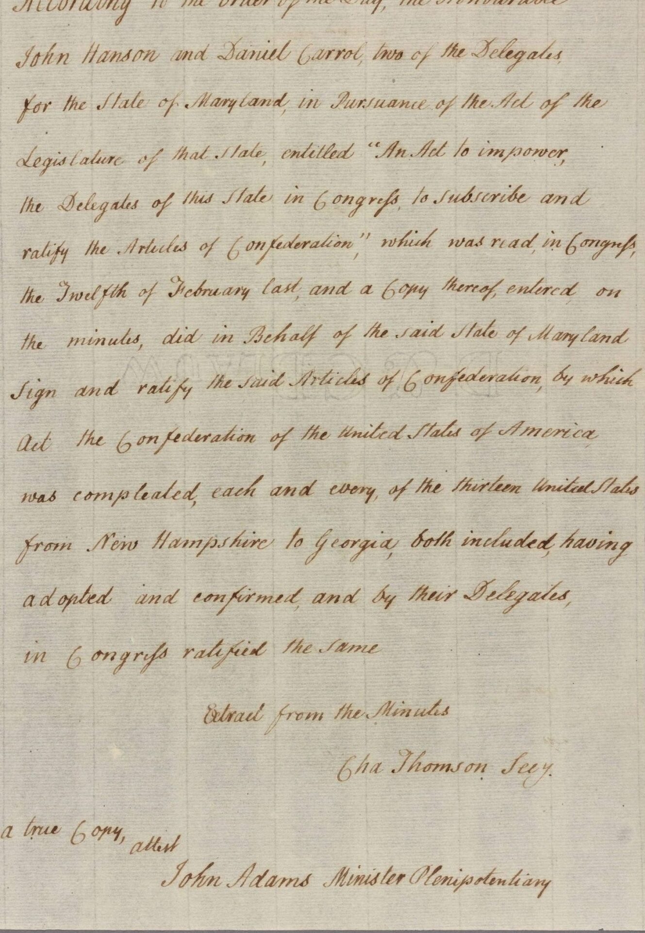 Articles of Confederation - Teaching American History