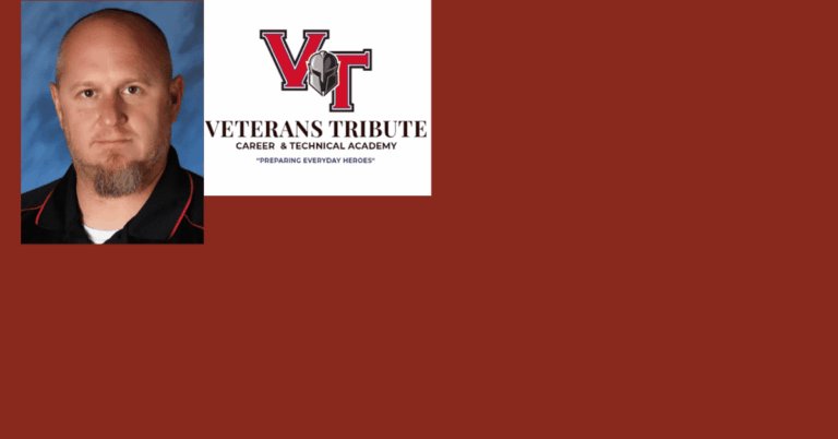 Kevin Barney teaches at a magnet school for students interested in public service careers.