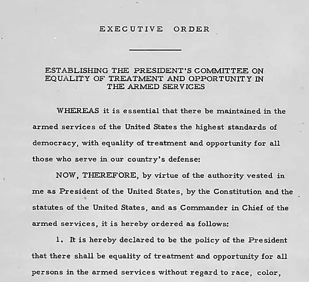 Executive Order 9981