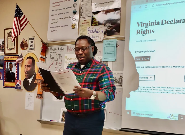 Henry Adeoye teaches the meaning of citizenship